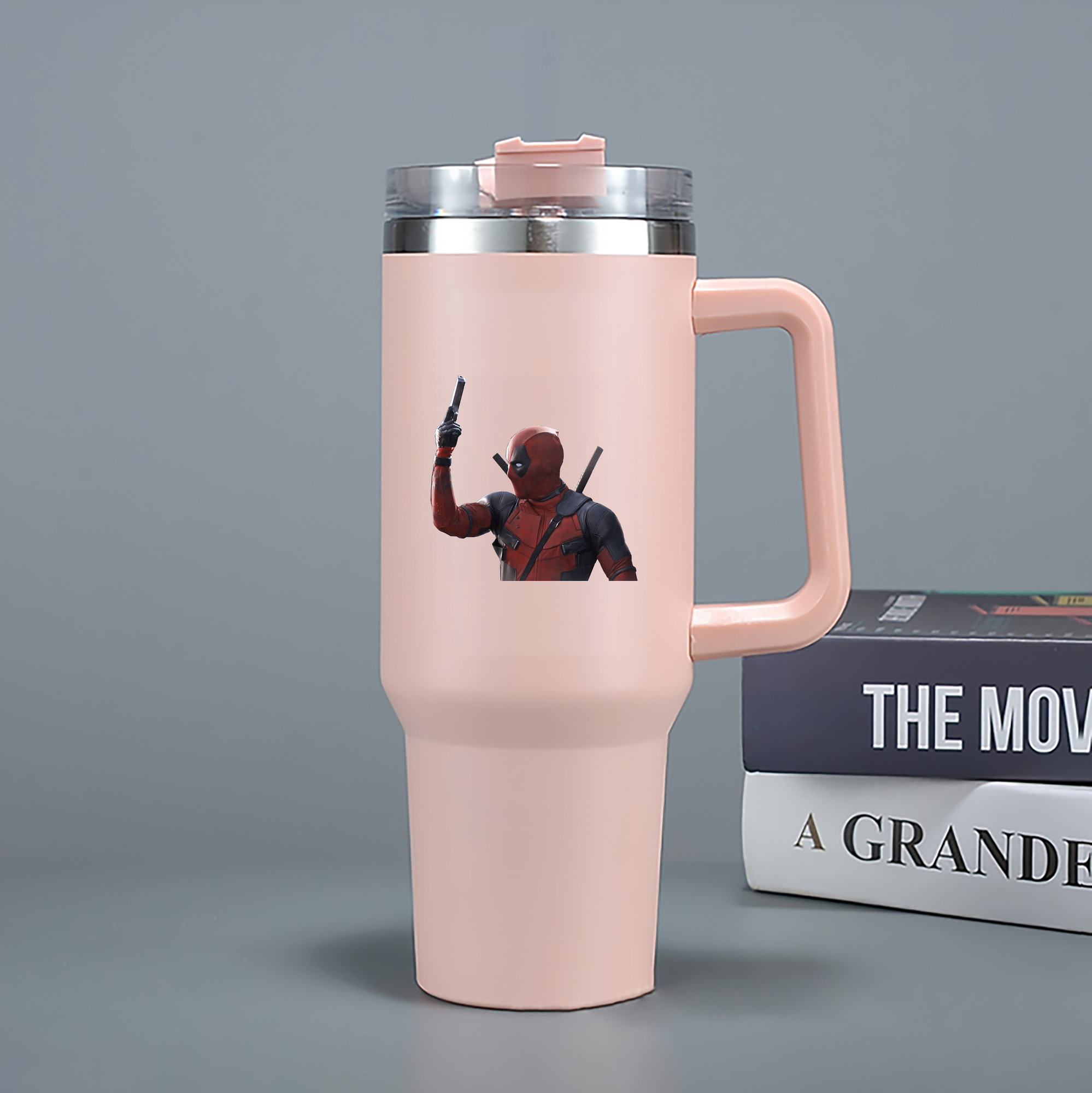 （画像用） Deadpool デッドプール 1200mL車用タンブラー（カラープリント）